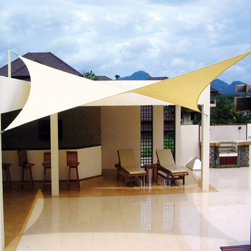 Pickbabac Rectangular Oxford-Fabric Patio Shade Sail - view 3
