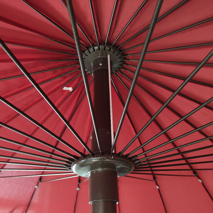Pickbabac Large Center-Pole Patio Parasol with Crank - view 2