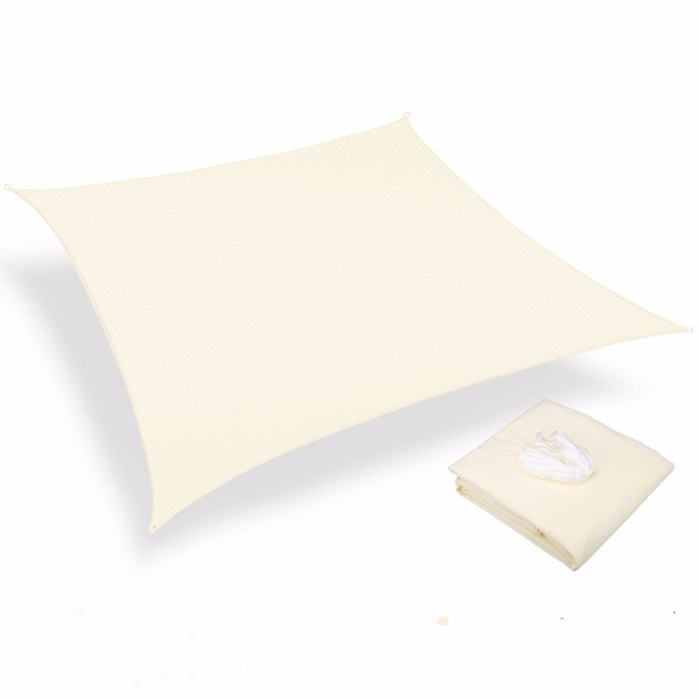 Pickbabac Rectangular Oxford-Fabric Patio Shade Sail - view 1